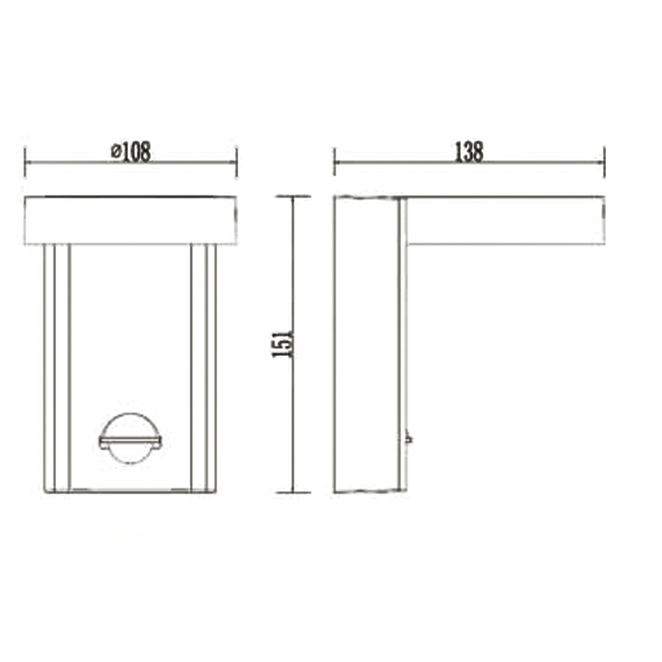 Уличный светильник Lidi sconce Уличный светильник Lidi sconce в Костроме