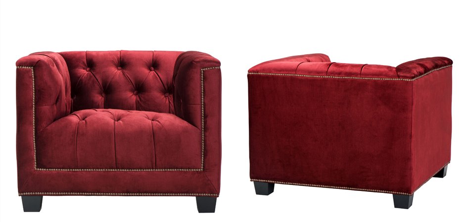 Кресло Eichholtz Chair Paolo Red Кресло Eichholtz Chair Paolo Red - Loft-Concept в Костроме