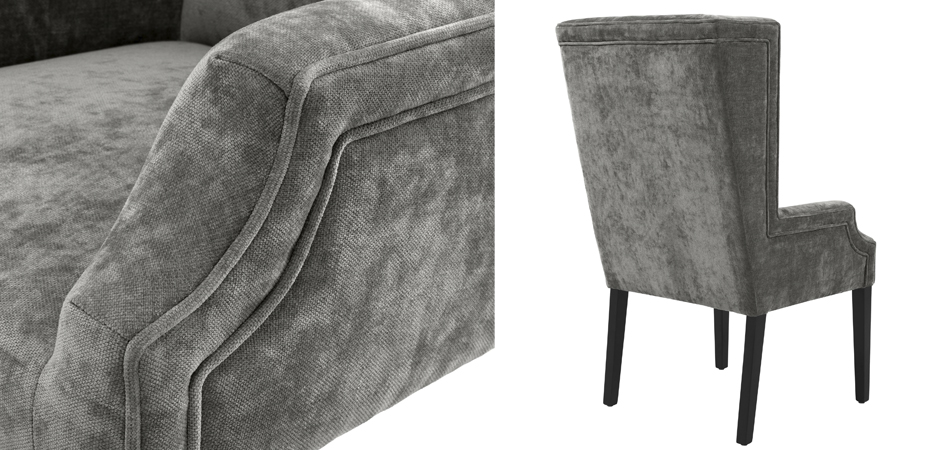 Стул Eichholtz Dining Chair Tempio grey Стул Eichholtz Dining Chair Tempio grey - Loft-Concept в Костроме
