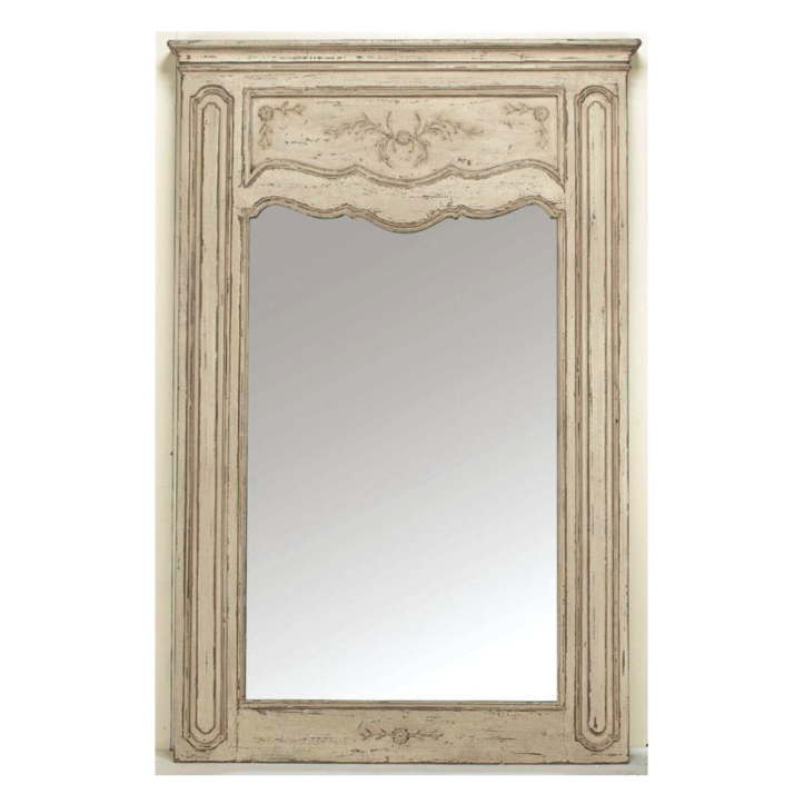 Напольное зеркало GRAND MIROIR TRUMEAU RECTANGULAIRE EN PIN GRIS CHATEAU DRX0 Бежево-серый Напольное зеркало GRAND MIROIR TRUMEAU RECTANGULAIRE EN PIN GRIS CHATEAU DRX0 Бежево-серый в Костроме | Loft Concept
