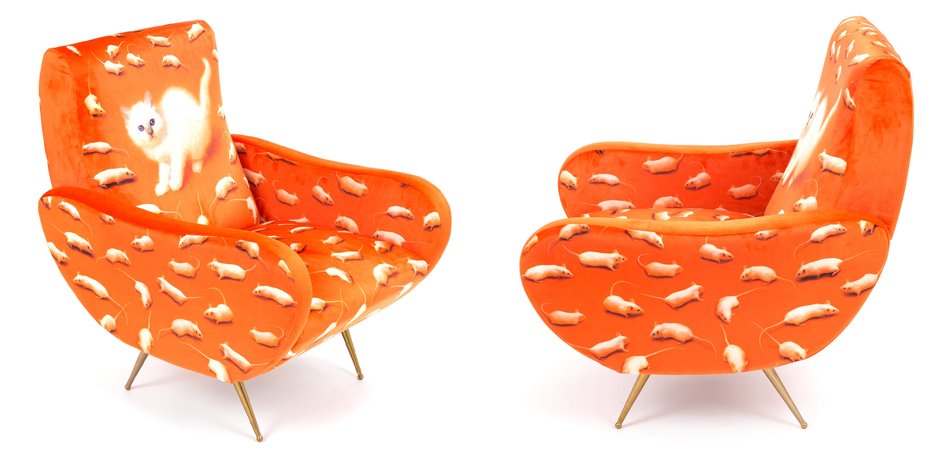 Кресло Seletti Armchair Kitten Кресло Seletti Armchair Kitten - Loft-Concept в Костроме