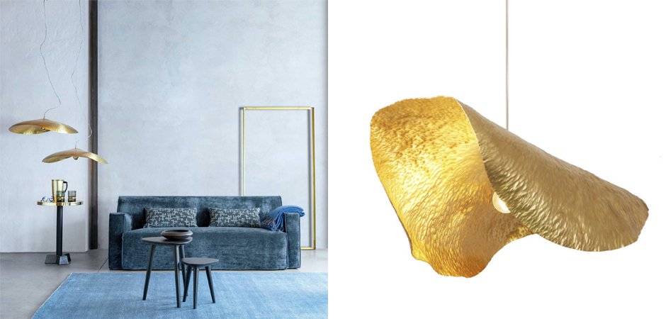 Люстра Gervasoni Brass 95 Suspension Lamp Люстра Gervasoni Brass 95 Suspension Lamp - Loft-Concept в Костроме