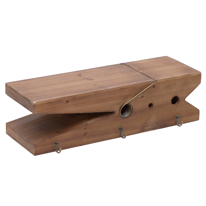 Полка Pin Shelf Древесина Полка Pin Shelf Древесина в Костроме | Loft Concept