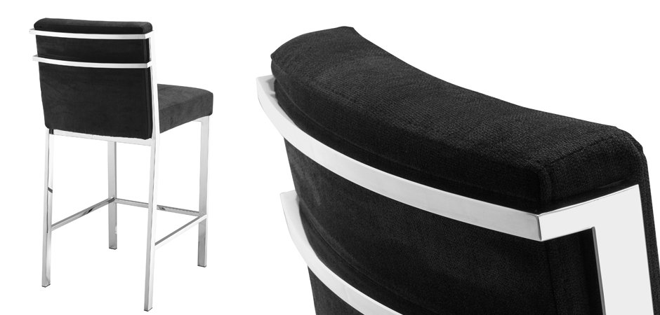 Полубарный стул Eichholtz Counter Stool Scott Steel Полубарный стул Eichholtz Counter Stool Scott Steel - Loft-Concept в Костроме