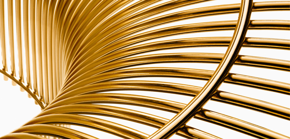 Стол Platner Coffee Gold Стол Platner Coffee Gold - Loft-Concept в Костроме
