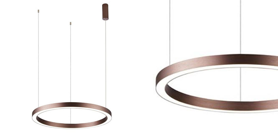 Подвесной светильник Ribbon Ring цвет Корица - Loft-Concept в Костроме