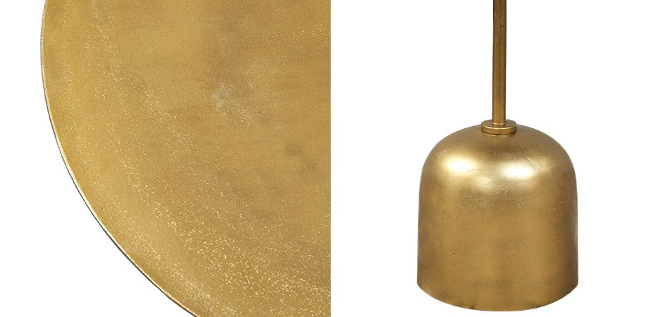 Приставной стол металлический Gold Приставной стол металлический Gold - Loft-Concept в Костроме