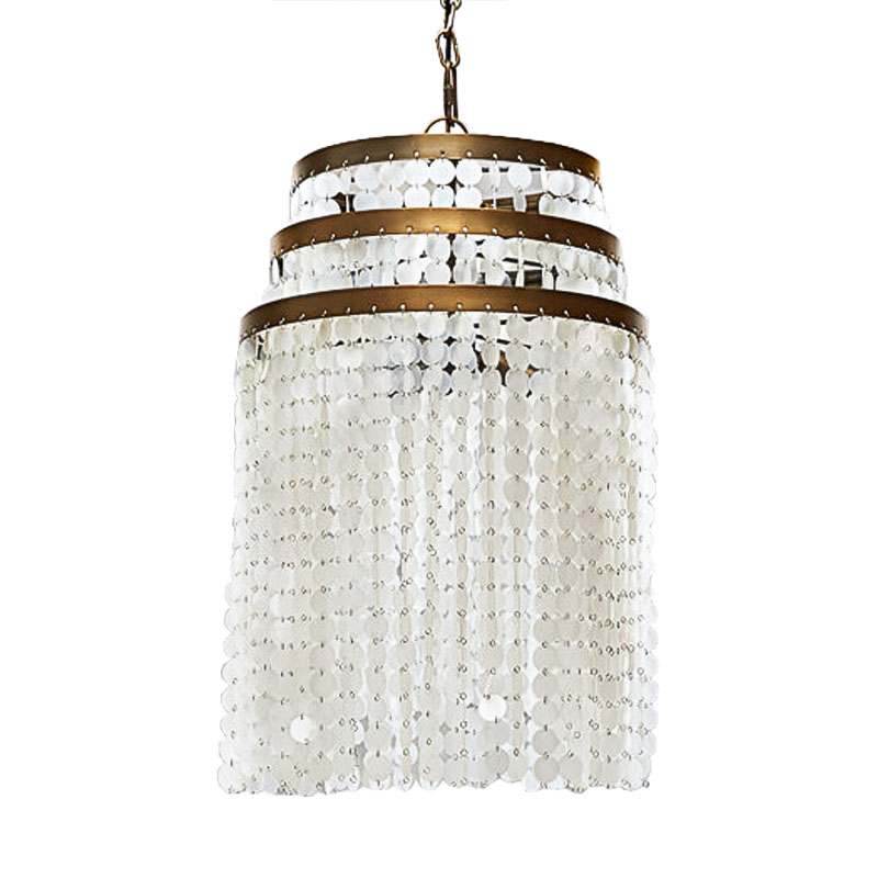 Люстра Potier Chandeliers Латунь Белый Люстра Potier Chandeliers Латунь Белый в Костроме | Loft Concept