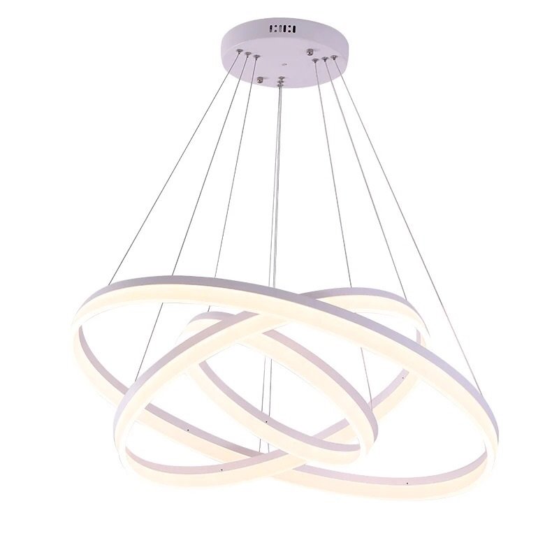Люстра Chandeliers Rings White Белый Люстра Chandeliers Rings White Белый в Костроме | Loft Concept