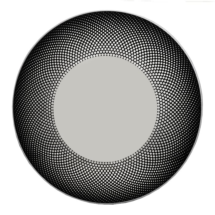 Зеркало Mirror Print dots Черный Зеркало Mirror Print dots Черный в Костроме | Loft Concept