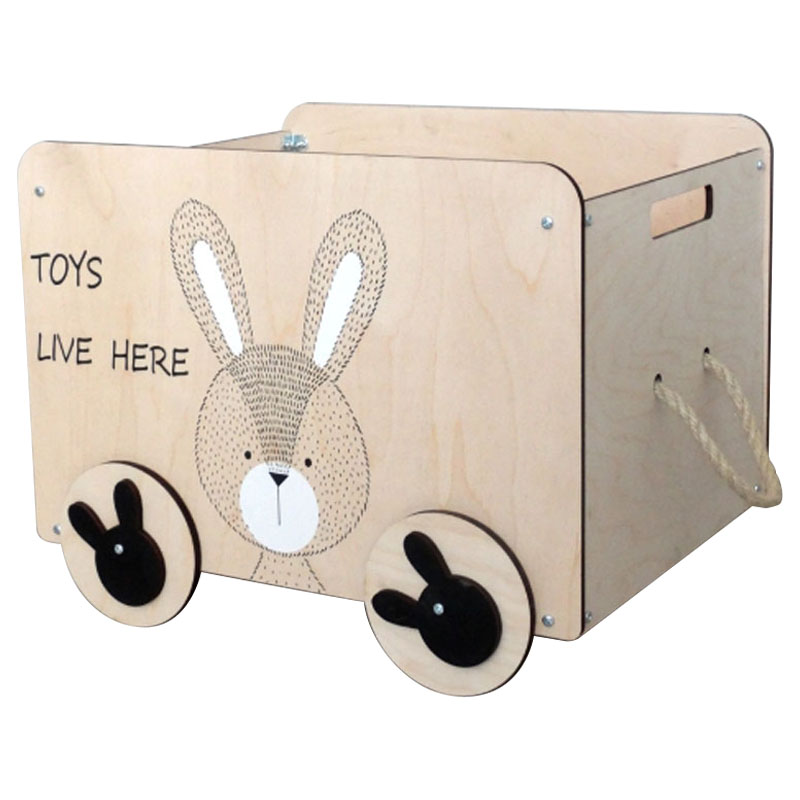 Ящик Wooden Box Bunny Ящик Wooden Box Bunny в Костроме | Loft Concept