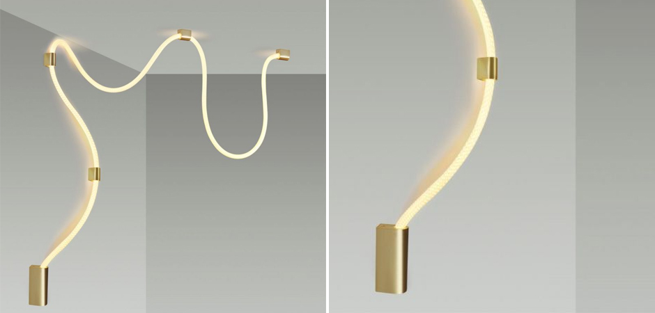 Подвесной светильник LUKE LAMPCO TRACER LAMP Gold Подвесной светильник LUKE LAMPCO TRACER LAMP Gold - Loft-Concept в Костроме