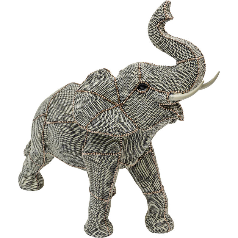 Статуэтка Elephant Pearls Серый Статуэтка Elephant Pearls Серый в Костроме | Loft Concept