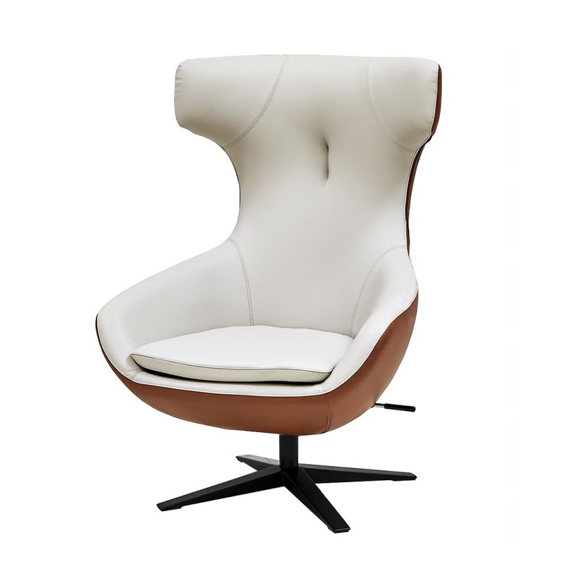 Кресло Alessio Chair Коричневый Белый Кресло Alessio Chair Коричневый Белый в Костроме | Loft Concept
