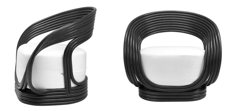 Кресло Eichholtz Chair Romeo Black Кресло Eichholtz Chair Romeo Black - Loft-Concept в Костроме