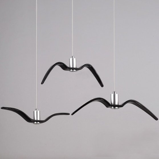 Подвесной светильник Brokis Night Birds black Черный в Костроме | Loft Concept 