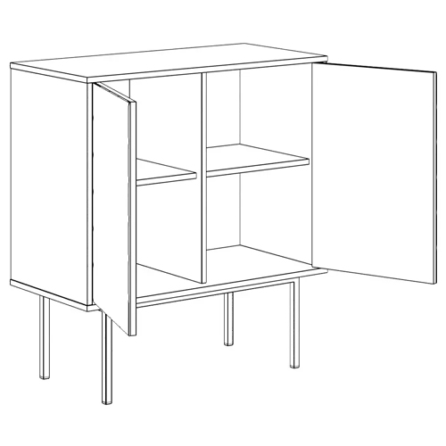 Шкаф-буфет с зеркальным декором Serena Cupboard Шкаф-буфет с зеркальным декором Serena Cupboard в Костроме