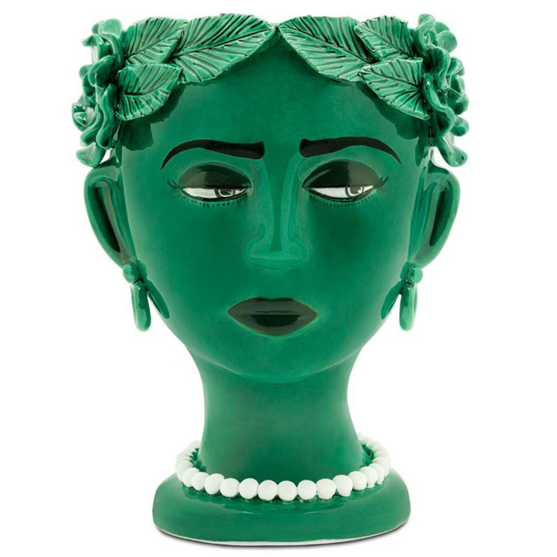 Ваза Vase Selva Anger Green Зеленый Ваза Vase Selva Anger Green Зеленый в Костроме | Loft Concept