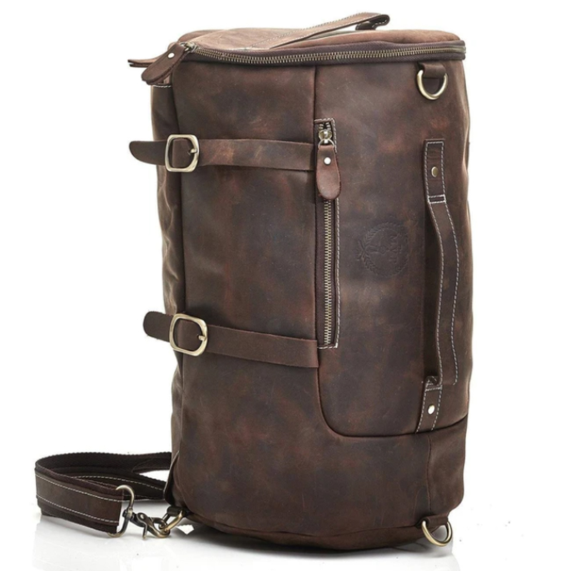 Сумка-рюкзак из коричневой винтажной кожи HERITAGE BROWN LEATHER RUCKSACK Коричневый винтаж Сумка-рюкзак из коричневой винтажной кожи HERITAGE BROWN LEATHER RUCKSACK Коричневый винтаж в Костроме | Loft Concept