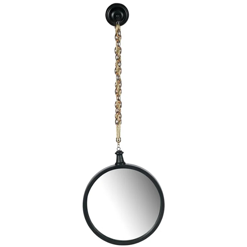 Зеркало Mirror On A Chain Черный Зеркало Mirror On A Chain Черный в Костроме | Loft Concept