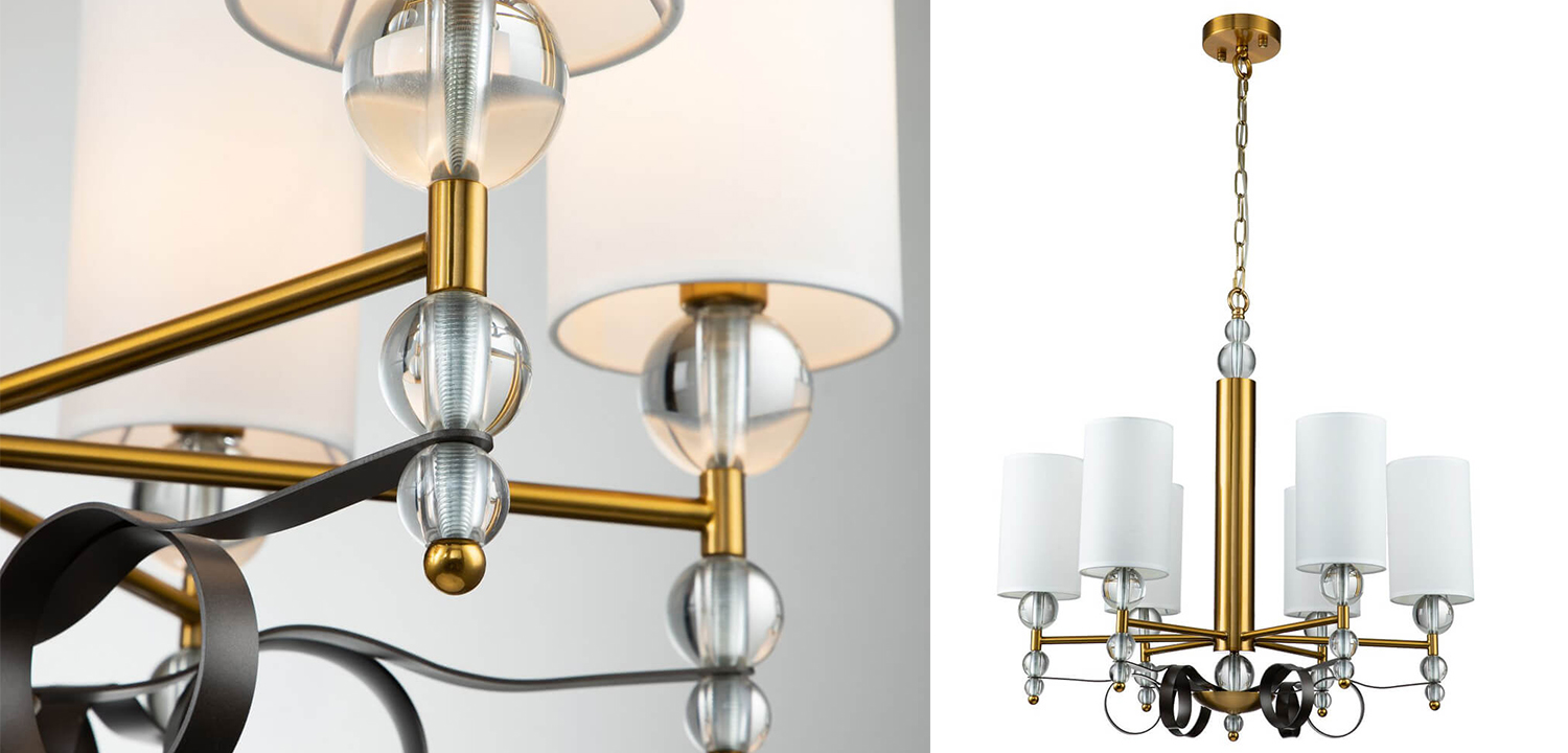 Люстра Annelies Chandelier 6 - фото