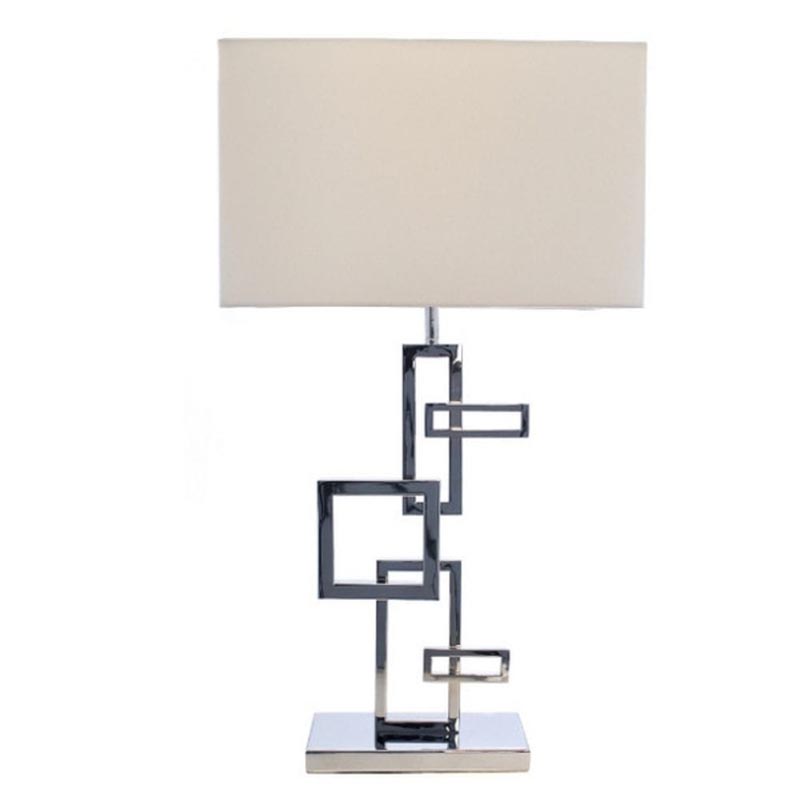 Настольная лампа Rowena Table Lamp Хром Настольная лампа Rowena Table Lamp Хром в Костроме | Loft Concept