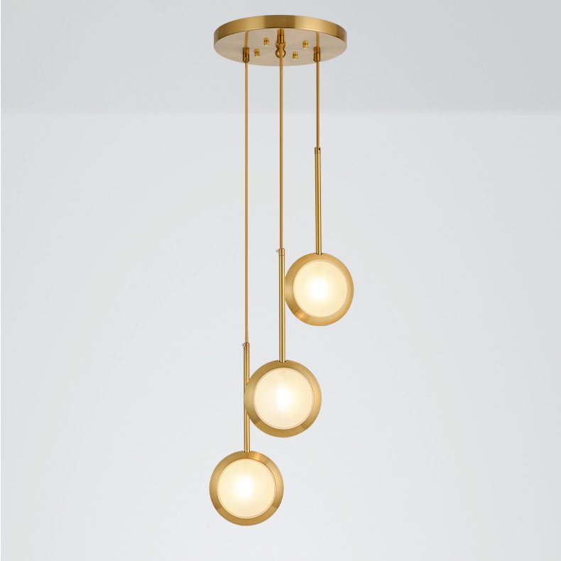 Светильник HOOP LED ceiling light Золотой Светильник HOOP LED ceiling light Золотой в Костроме | Loft Concept
