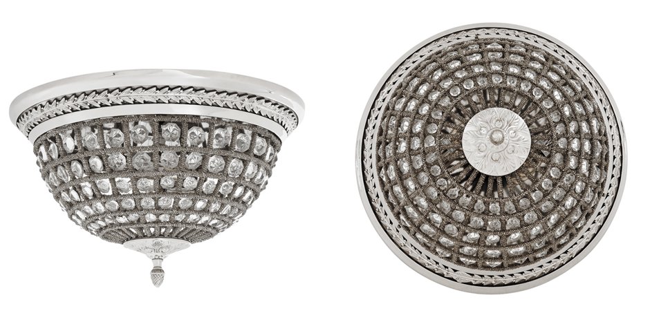 Потолочный светильник Ceiling Lamp Kasbah Nickel Потолочный светильник Ceiling Lamp Kasbah Nickel - Loft-Concept в Костроме