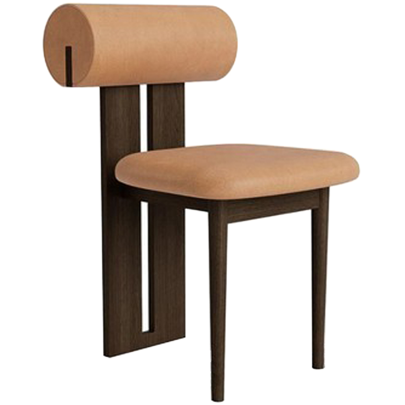Стул Behemo Ebony Chair Карамель Коричневый Стул Behemo Ebony Chair Карамель Коричневый в Костроме | Loft Concept
