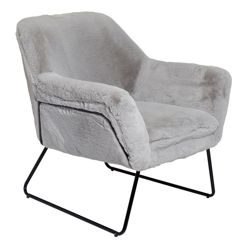 Кресло Bevin Armchair Серый Кресло Bevin Armchair Серый в Костроме | Loft Concept