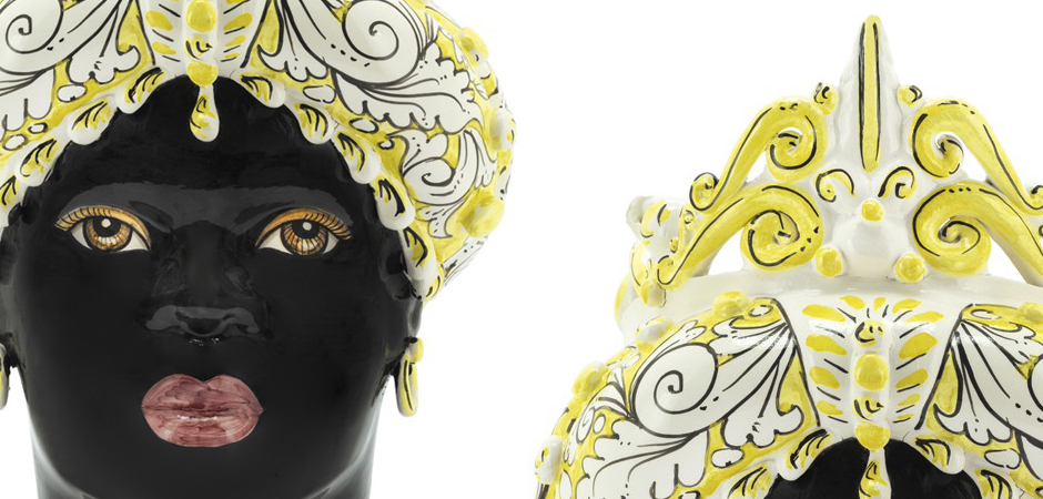 Ваза VASE MORO LADY MEDIUM yellow Ваза VASE MORO LADY MEDIUM yellow - Loft-Concept в Костроме