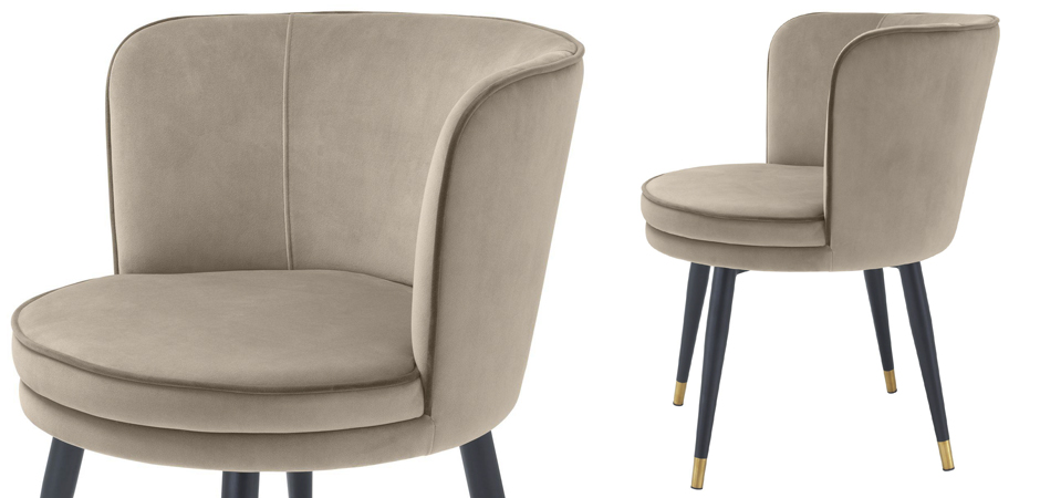 Стул Eichholtz Dining Chair Grenada greige Стул Eichholtz Dining Chair Grenada greige - Loft-Concept в Костроме