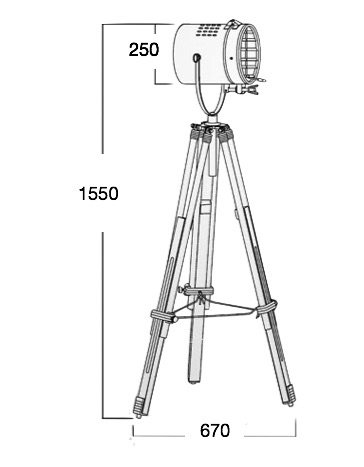Торшер Spotlight Lofter Steel Торшер Spotlight Lofter Steel в Костроме