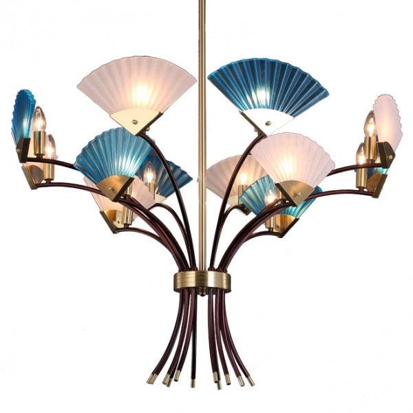 Люстра Fan Chandelier Мульти Люстра Fan Chandelier Мульти в Костроме | Loft Concept