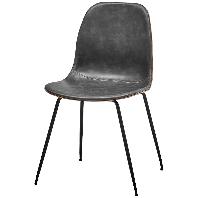 Стул Combi Caramel and Graphite Stool III Черный Карамель Серый Стул Combi Caramel and Graphite Stool III Черный Карамель Серый в Костроме | Loft Concept
