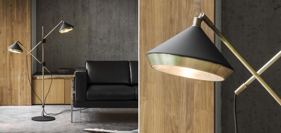 ТОРШЕР Bert Frank SHEAR Черный ТОРШЕР Bert Frank SHEAR Черный - Loft-Concept в Костроме