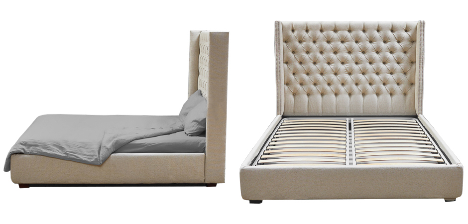 Кровать Lord Bed Beige Кровать Lord Bed Beige - Loft-Concept в Костроме