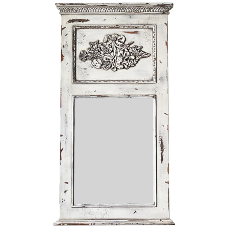 Зеркало Appel Mirror White Белый винтажная патина Зеркало Appel Mirror White Белый винтажная патина в Костроме | Loft Concept