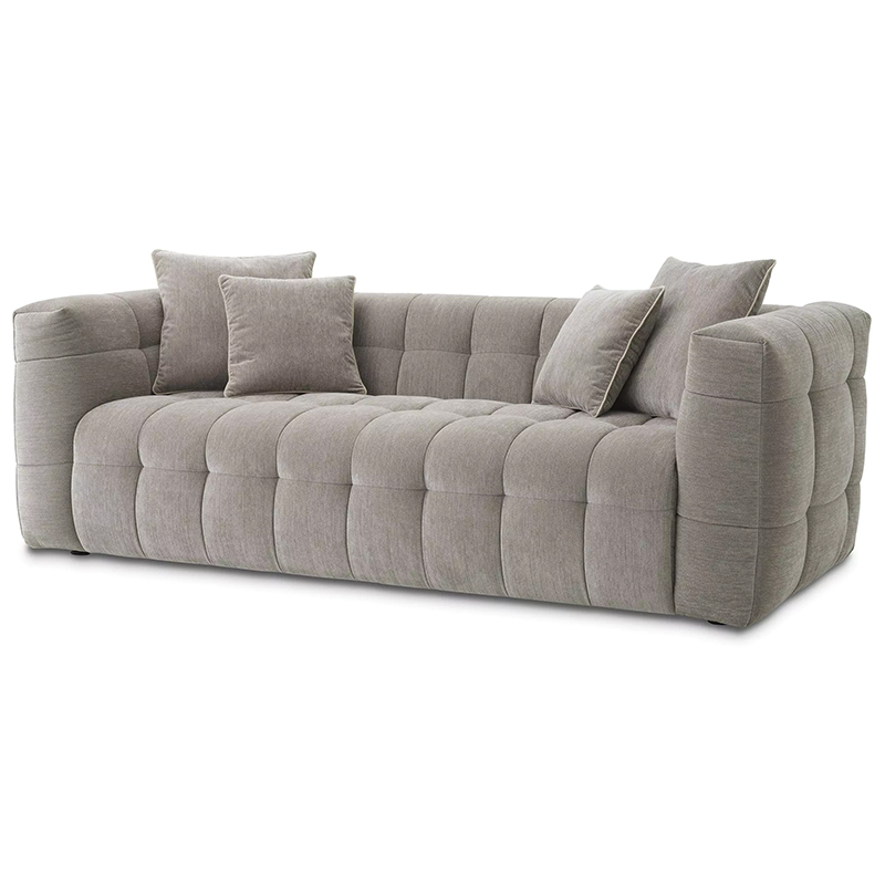Диван Eichholtz Sofa Breva Grey Серый Диван Eichholtz Sofa Breva Grey Серый в Костроме | Loft Concept
