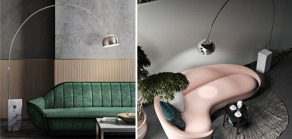 Торшер Flo Arco Торшер Flo Arco - Loft-Concept в Костроме