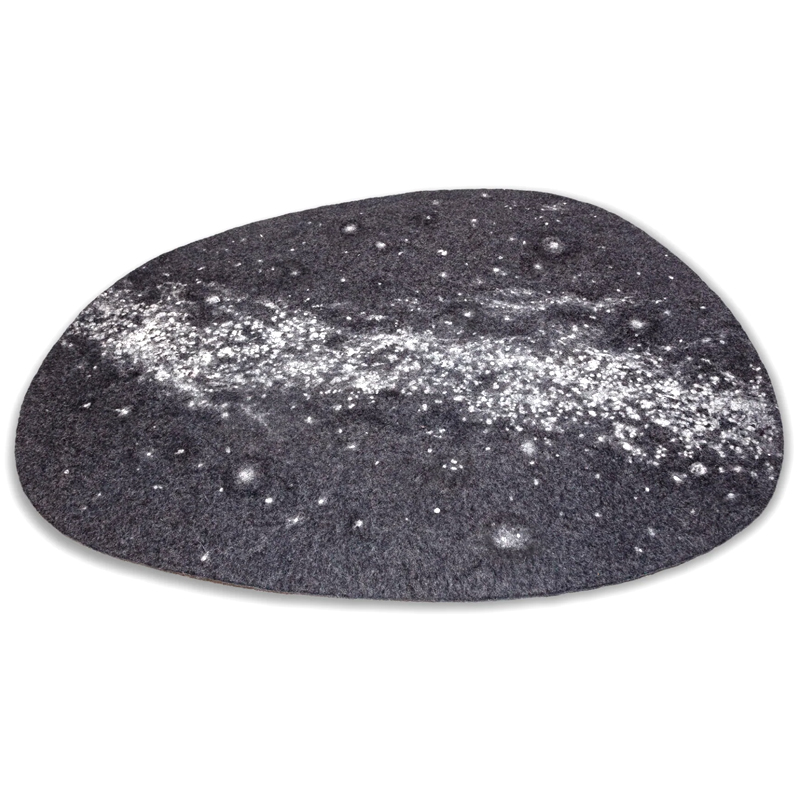 Ковер из Шерсти KATSU "MILKY WAY" Серый Белый Ковер из Шерсти KATSU "MILKY WAY" Серый Белый в Костроме | Loft Concept