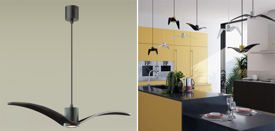 Подвесной светильник Seagull Scope черный Подвесной светильник Seagull Scope черный - Loft-Concept в Костроме