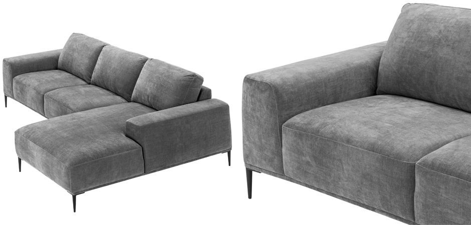 Диван Eichholtz Lounge Sofa Montado grey Диван Eichholtz Lounge Sofa Montado grey - Loft-Concept в Костроме