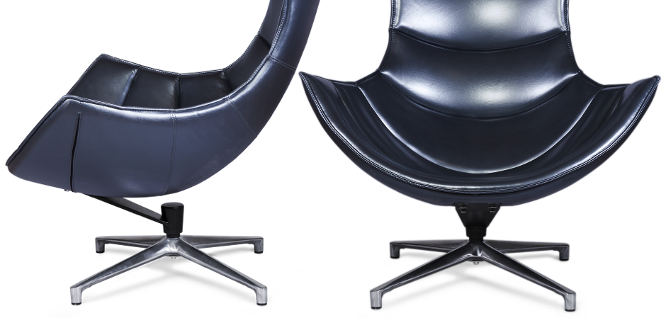 Кресло Shell blue Кресло Shell blue - Loft-Concept в Костроме