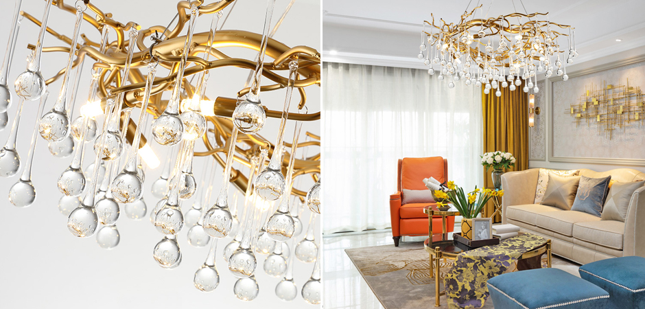 Люстра Droplet Chandelier 80 Люстра Droplet Chandelier 80 - Loft-Concept в Костроме
