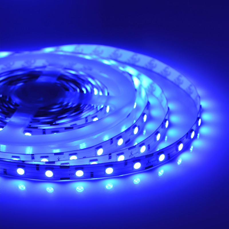 Светодиодная лента 14,4W/m 60LED/m 5050SMD синий Белый в Костроме | Loft Concept 