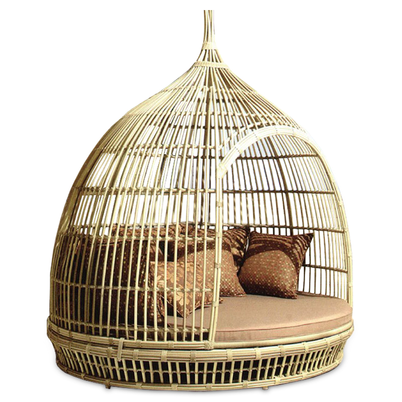 Диван Rattan Cage Sofa Бежево-серый Диван Rattan Cage Sofa Бежево-серый в Костроме | Loft Concept