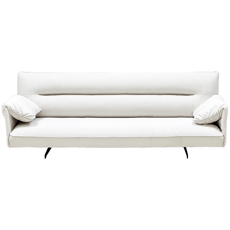 Диван с подлокотниками-подушками Ortega Sofa Белый Белый Диван с подлокотниками-подушками Ortega Sofa Белый Белый в Костроме | Loft Concept