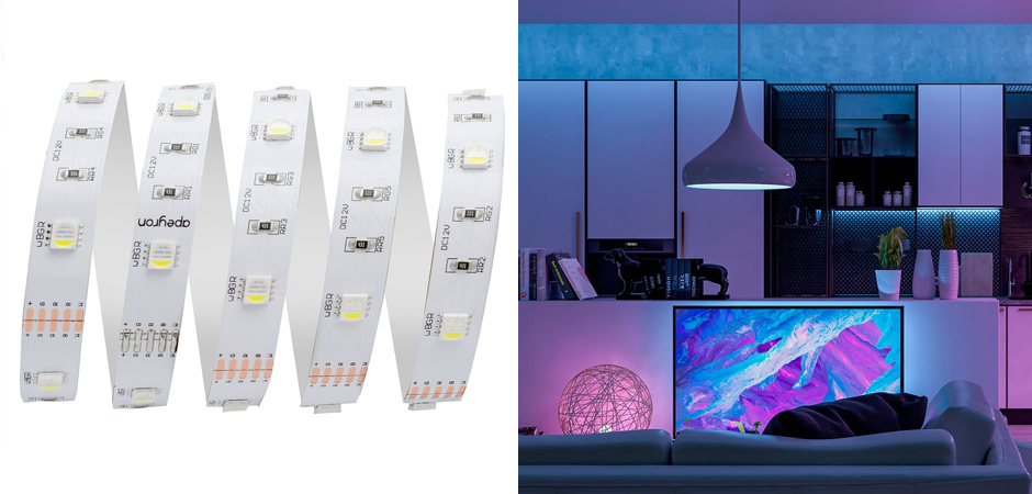 Светодиодная лента 7,2W/m 30LED/m 5050SMD разноцветная 5М Светодиодная лента 7,2W/m 30LED/m 5050SMD разноцветная 5М - Loft-Concept в Костроме