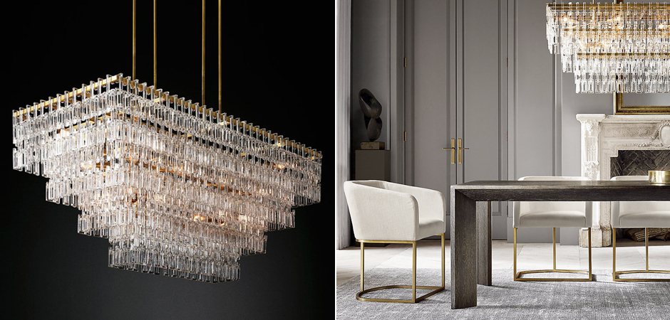 Люстра Marignan Linear Chandelier Люстра Marignan Linear Chandelier - Loft-Concept в Костроме